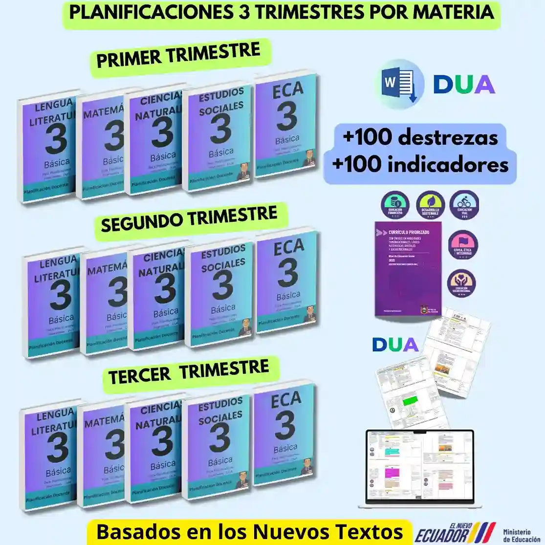 Mega Pack Docente® 3ero de Básica