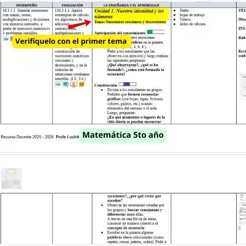 Mega Pack Docente® 5to de Básica
