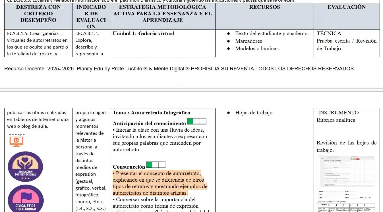 Mega Pack Docente® 7mo de Básica