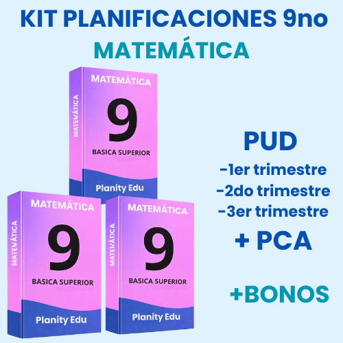 Mega Pack Docente® 9no año Matemática
