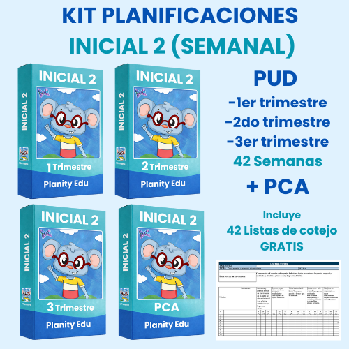 Hiper Pack Docente® INICIAL 42 Semanas