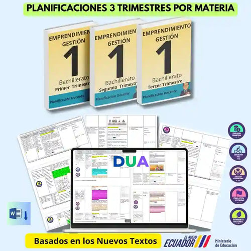 Mega Pack Docente® 1ero BGU Emprendimiento y Gestión