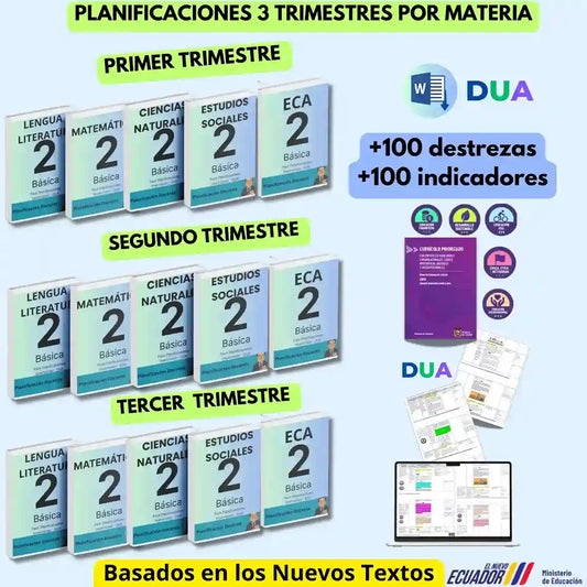 Mega Pack Docente® 2do de Básica