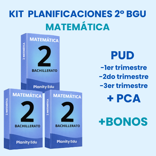 Mega Pack Docente®  2do BGU  Matemática