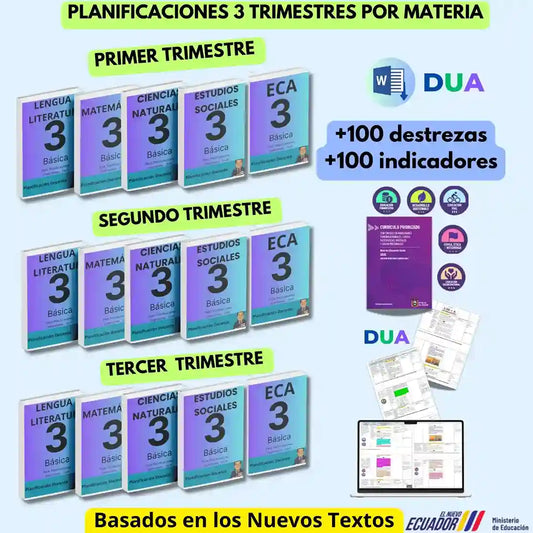 Mega Pack Docente® 3ero de Básica