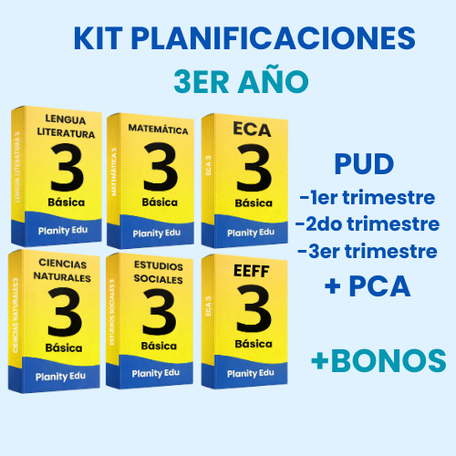 Mega Pack Docente® 3ero de Básica