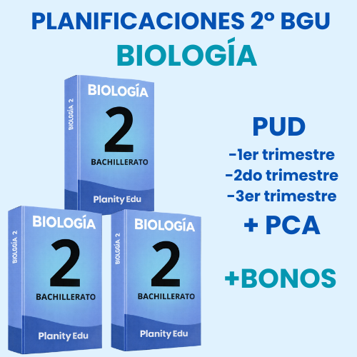 Mega Pack Docente® 2do BGU Biologia
