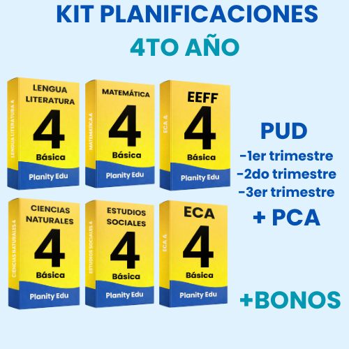 Mega Pack Docente® 4to de Básica