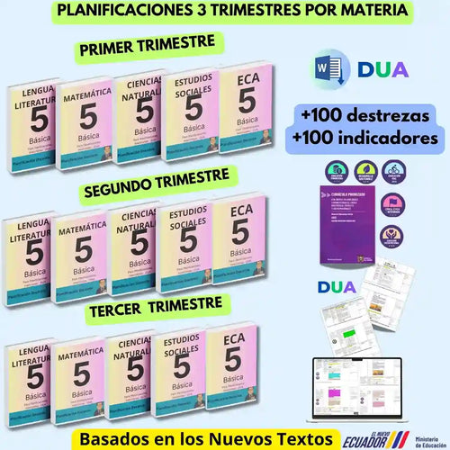 Mega Pack Docente® 5to de Básica