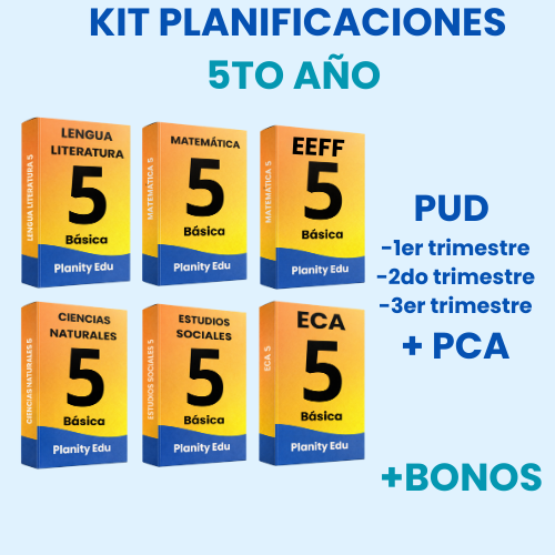 Mega Pack Docente® 5to de Básica