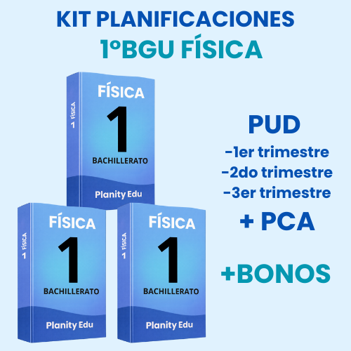 Mega Pack Docente® 1ero BGU Física
