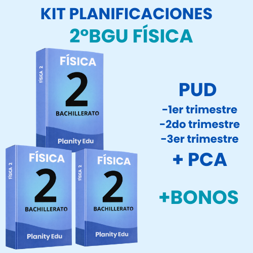 Mega Pack Docente® 2do BGU Física