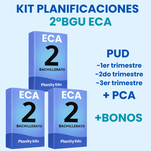 Mega Pack Docente® 2do  BGU ECA
