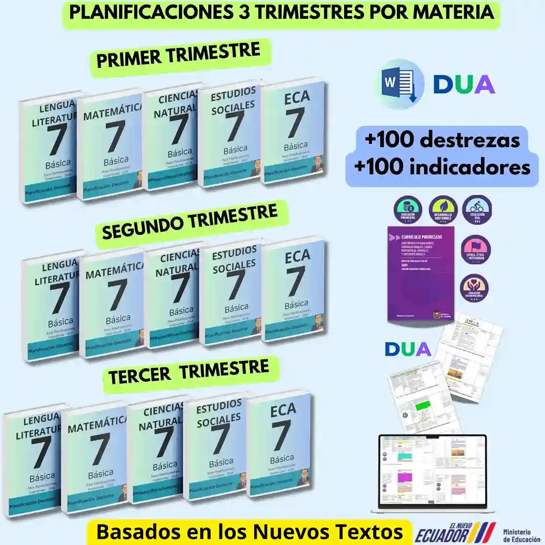 Mega Pack Docente® 7mo de Básica