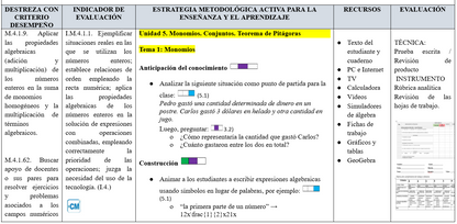 Mega Pack Docente® 8vo año Matemática