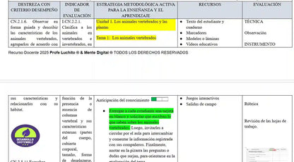 Mega Pack Docente® 4to de Básica