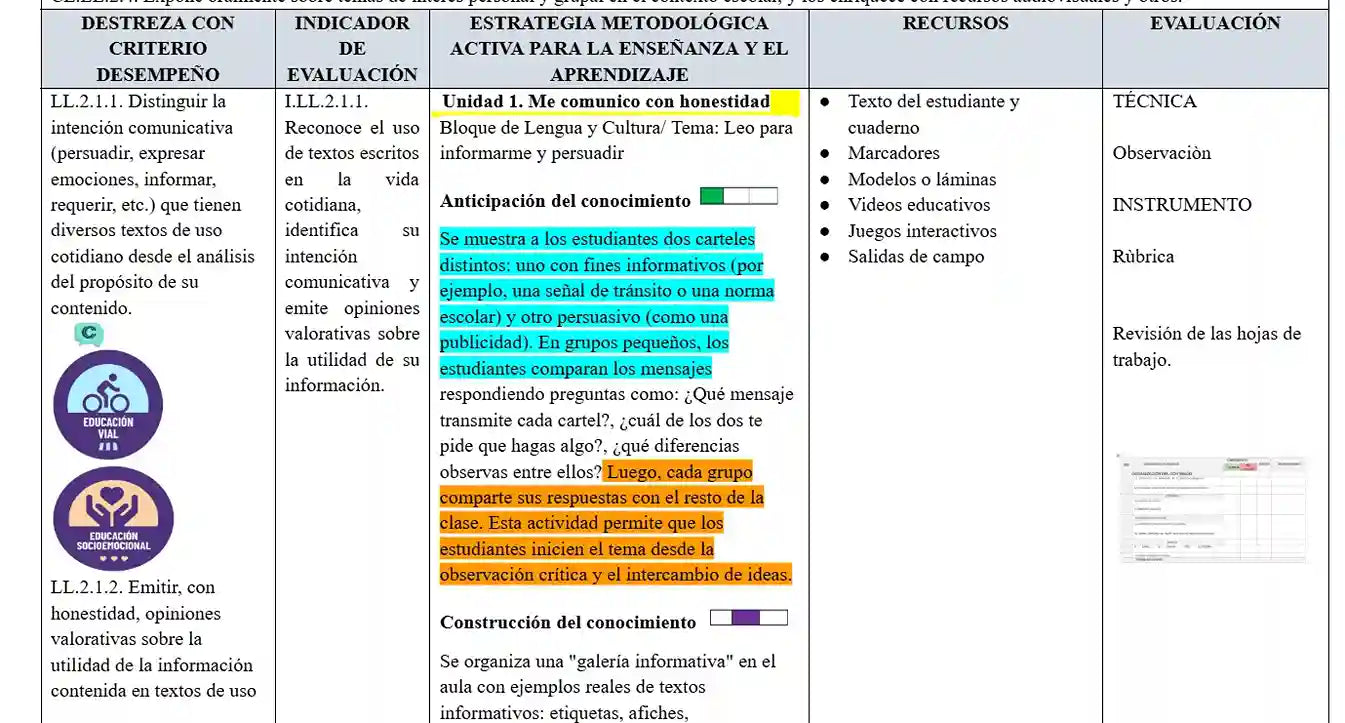 Mega Pack Docente® 4to de Básica