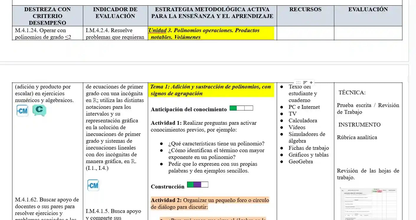 Mega Pack Docente® 9no año Matemática