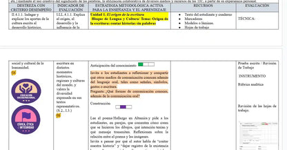 Mega Pack Docente® 8vo año Lengua y literatura