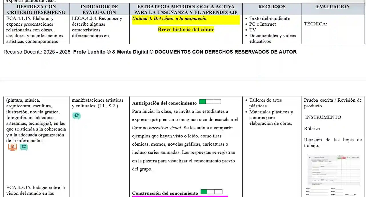 Hiper Pack  Docente ® ECA  8vo,9no 10mo