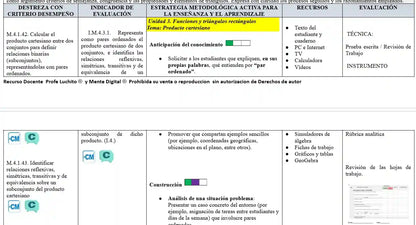Mega Pack Docente® 10 mo año Matemática