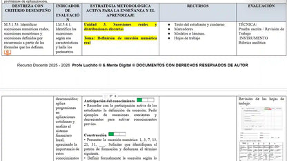 Mega Pack Docente®  2do BGU  Matemática